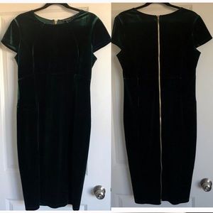 green velvet dress nordstrom